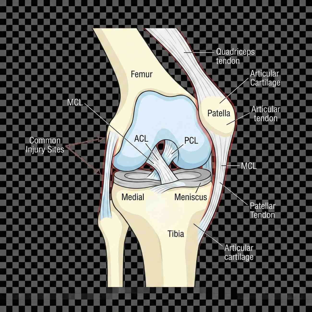 Understanding Joint Anatomy: Shoulder, Knee, and Major Articulations - illustration 2