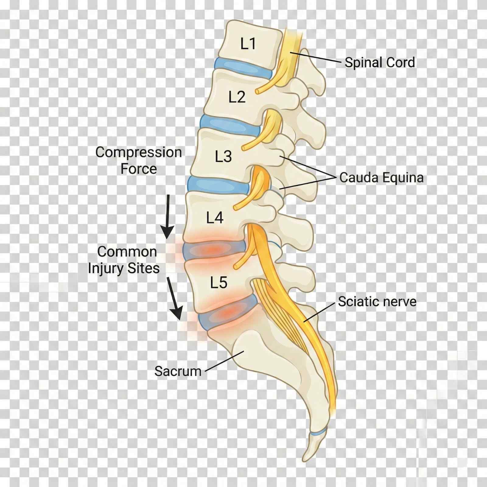 Understanding the Lumbar Spine: Anatomy and Injury Mechanics - illustration 1